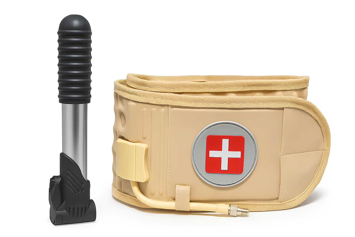 Cintura Lombare 2-in-1 per Decompressione & Sollievo dal Dolore