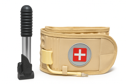 Cintura Lombare 2-in-1 per Decompressione & Sollievo dal Dolore