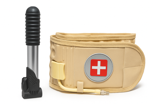 Cintura Lombare 2-in-1 per Decompressione & Sollievo dal Dolore